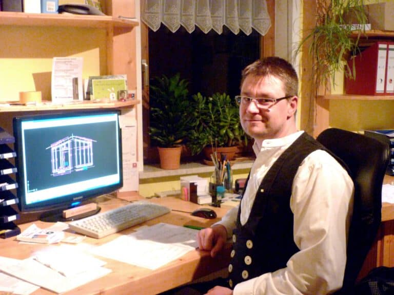 Portrait von Schreinermeister Andreas Lemberger